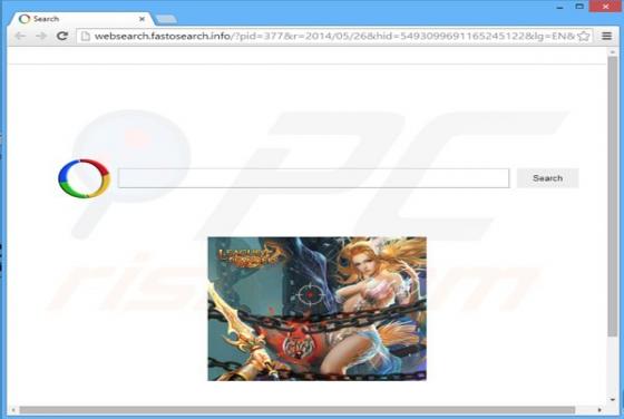 Websearch.fastosearch.info se abre automáticamente