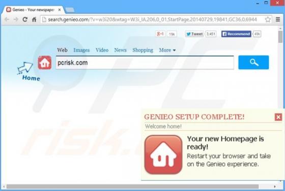 Search.genieo.com se abre sin permiso