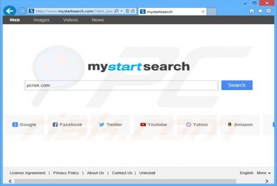 MyStartSearch.com se abre automáticamente
