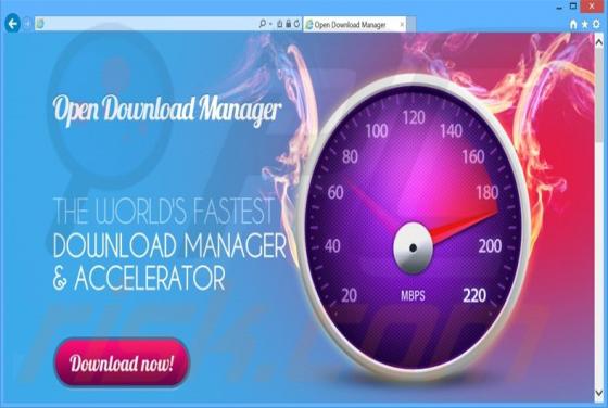 Software publicitario Open Download Manager