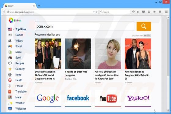 Redireccionamiento a Linkeyproject.com