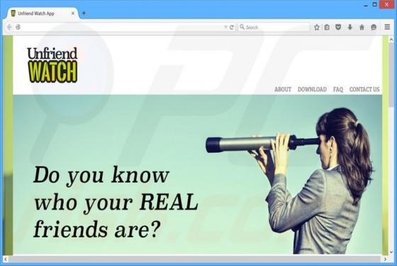 Anuncios de Unfriend Watch