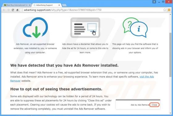 Anuncios de Ads Remover