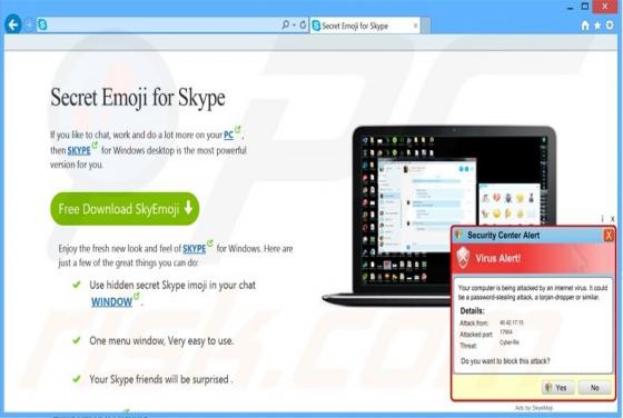 Anuncios de SkyeMoji