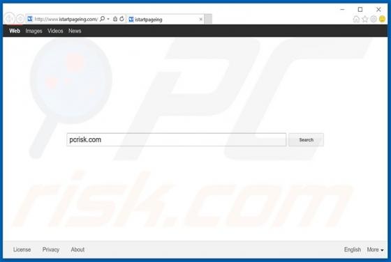 Redireccionamiento a Istartpageing.com
