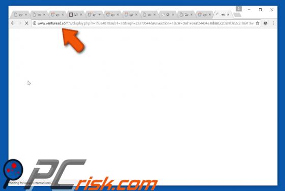 Redireccionamiento a Venturead.com