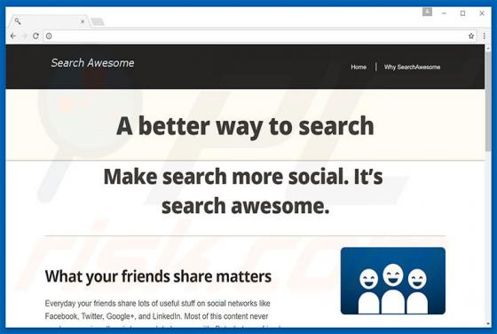 Software publicitario Search Awesome
