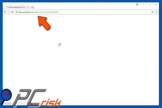 Redireccionamiento a Ladomainadeserver.com