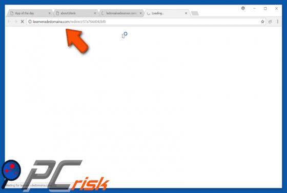 Redireccionamiento a Laserveradedomaina.com