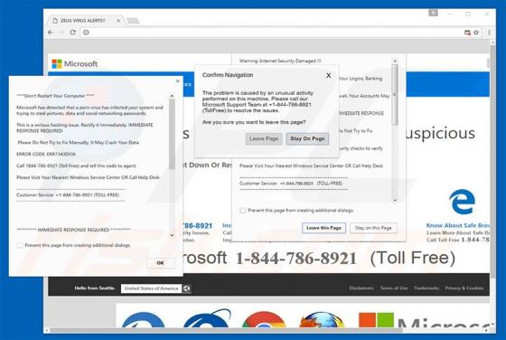Estafa Microsoft Has Detected A Porn Virus