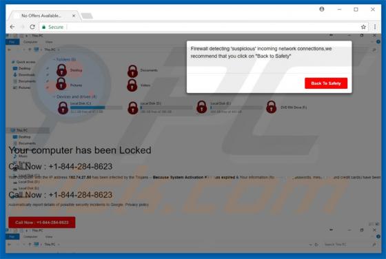 Estafa Firewall Detecting Suspicious Incoming Network Connections