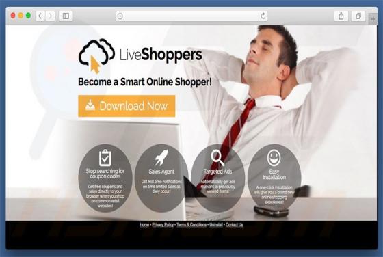 Software publicitario LiveShoppers (Mac)