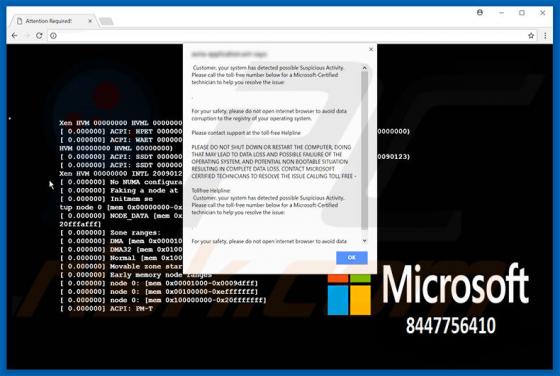 Estafa Possible Suspicious Activity