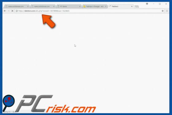Redireccionamiento a Deloton.com