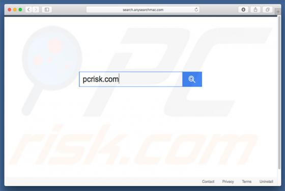 Redireccionamiento a Search.anysearchmac.com (Mac)