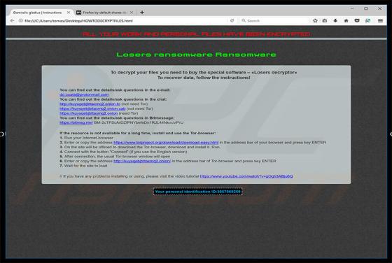 Cibersecuestro Losers