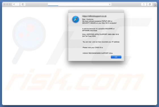 Estafa Excessive POPUP ADS or SECURITY ISSUES (Mac)