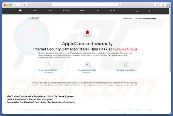 Estafa AppleCare And Warranty (Mac)