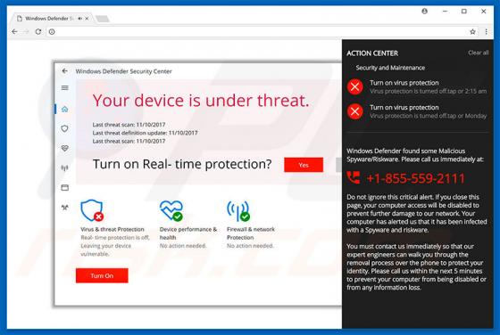 Estafa ACTION CENTER