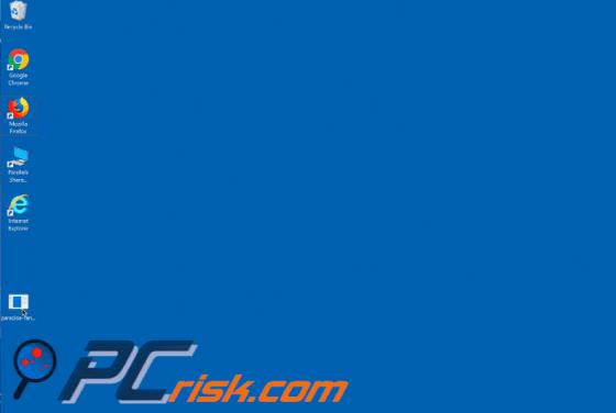 Símbolo del sistema abierto por virus