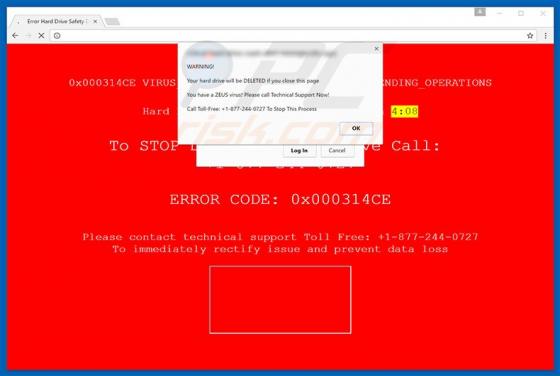 Estafa Your Hard Drive Will Be Deleted