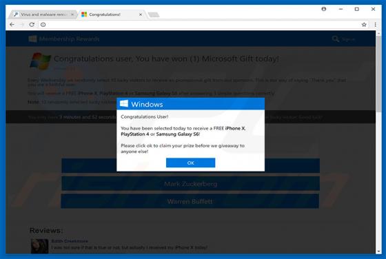 Estafa Congratulations, You Have Won