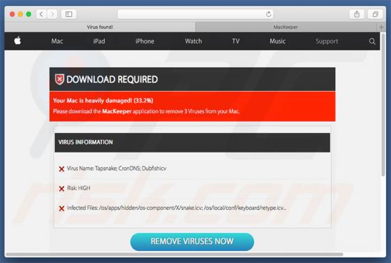 Programa basura MacKeeper (Mac)