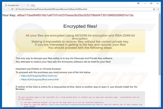 Cibersecuestro NMCRYPT
