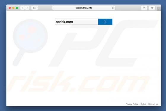 Redireccionamiento a Searchitnow.info (Mac)