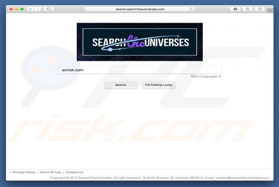 Redireccionamiento a Search.searchtheuniverses.com (Mac)