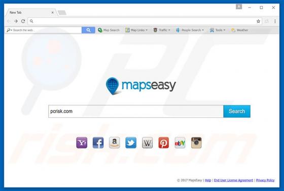 Redireccionamiento a Mapseasy.net