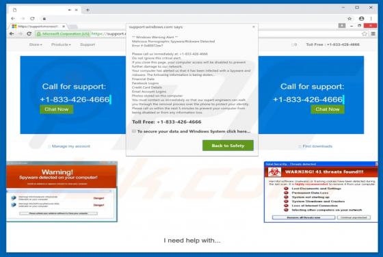 Estafa WARNING! 41 Threats Found!!! POP-UP