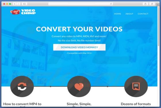 Software publicitario Video Monkey (Mac)