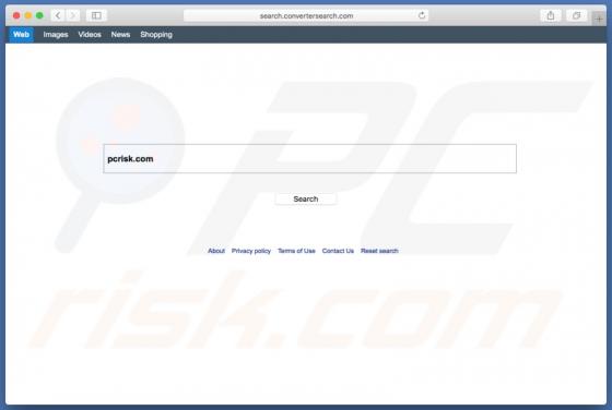 Redireccionamiento a Search.convertersearch.com (Mac)